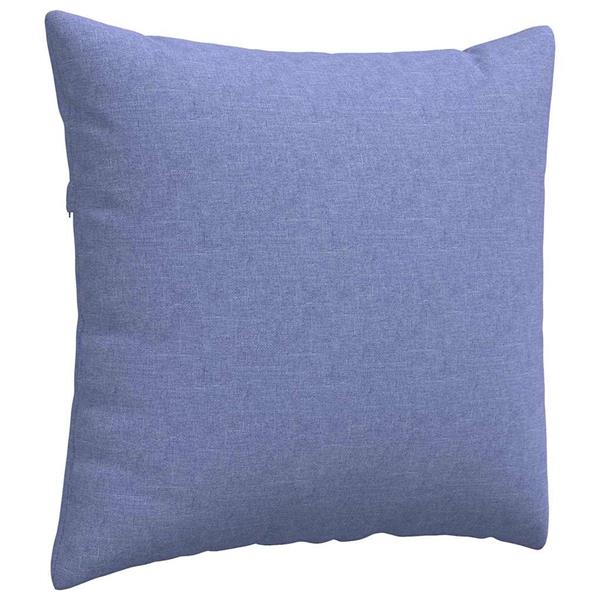 Grote foto vidaxl sofa kussens 2 pcs blauw 50 x 50 cm stof huis en inrichting woningdecoratie