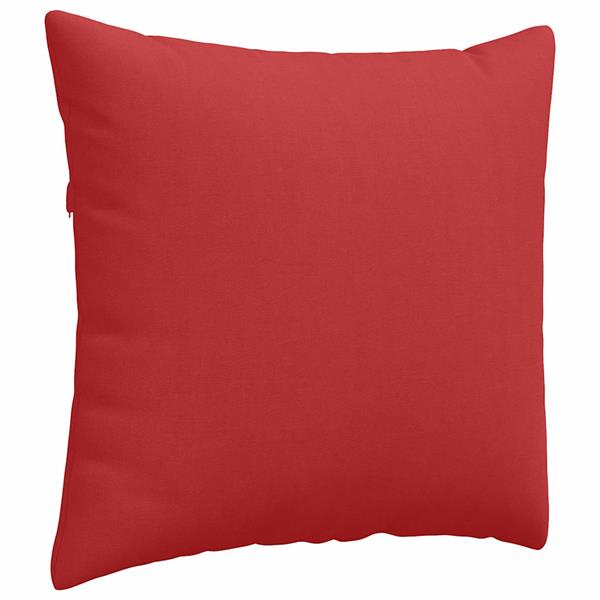 Grote foto vidaxl sofa kussens 2 pcs rood 50 x 50 cm stof huis en inrichting woningdecoratie