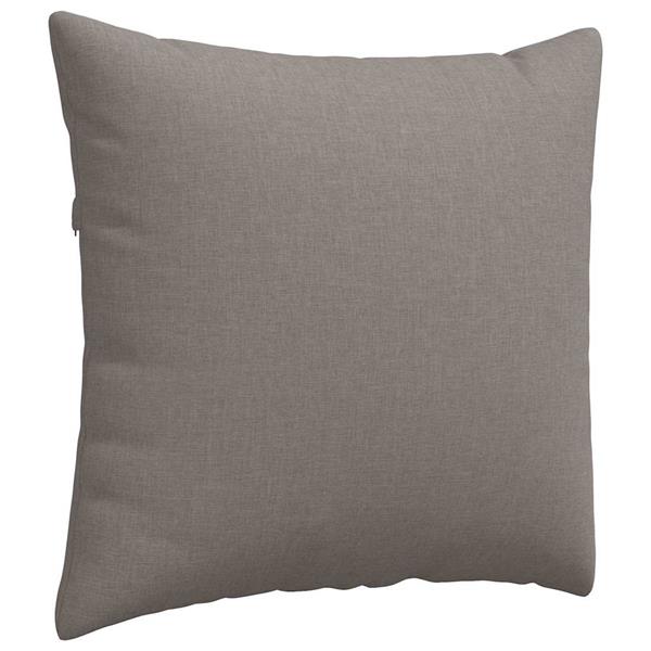 Grote foto vidaxl sofa kussens 2 pcs taupe 50 x 50 cm stof huis en inrichting woningdecoratie