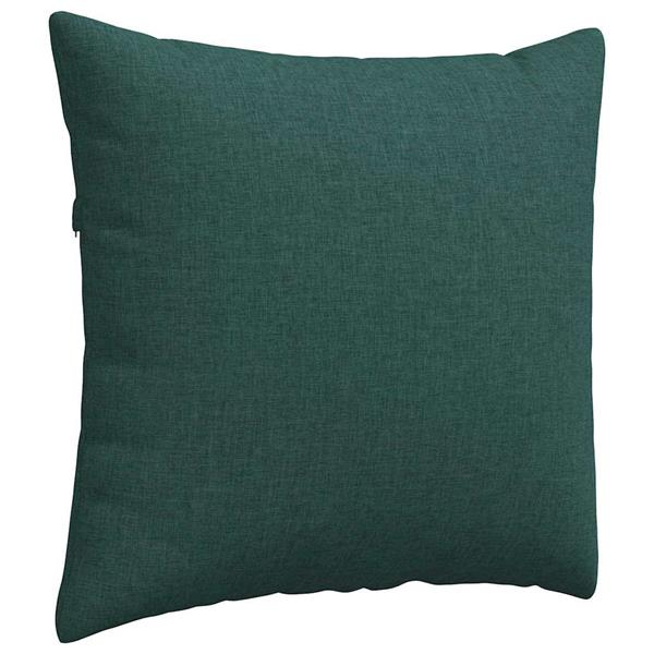 Grote foto vidaxl sofa kussens 2 pcs donkergroen 50 x 50 cm stof huis en inrichting woningdecoratie