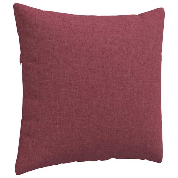 Grote foto vidaxl sofa kussens 2 pcs wijnrood 50 x 50 cm stof huis en inrichting woningdecoratie
