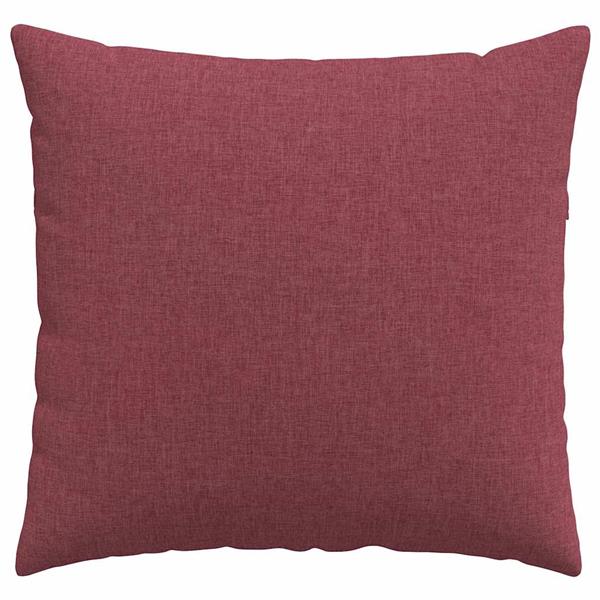 Grote foto vidaxl sofa kussens 2 pcs wijnrood 50 x 50 cm stof huis en inrichting woningdecoratie