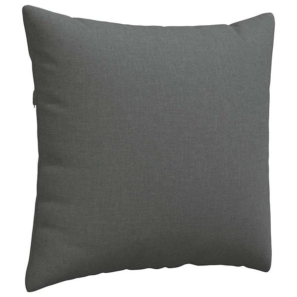 Grote foto vidaxl sofa kussens 2 pcs donkergrijs 50 x 50 cm stof huis en inrichting woningdecoratie