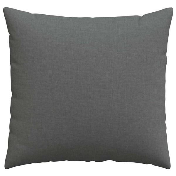 Grote foto vidaxl sofa kussens 2 pcs donkergrijs 50 x 50 cm stof huis en inrichting woningdecoratie