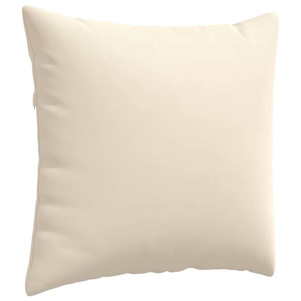 Grote foto vidaxl sofa kussens 2 pcs beige 45 x 45 cm stof huis en inrichting woningdecoratie