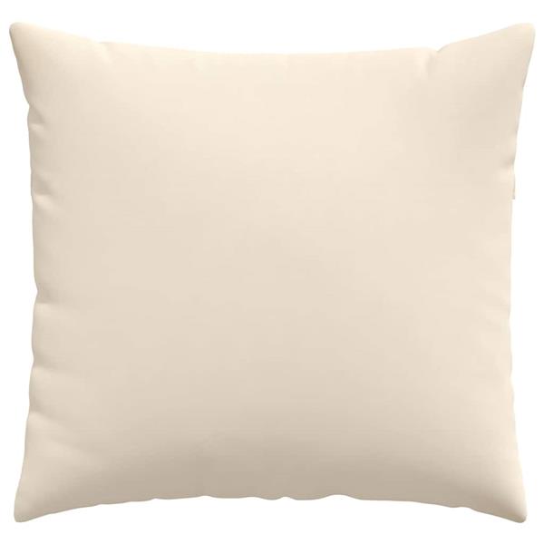 Grote foto vidaxl sofa kussens 2 pcs beige 45 x 45 cm stof huis en inrichting woningdecoratie