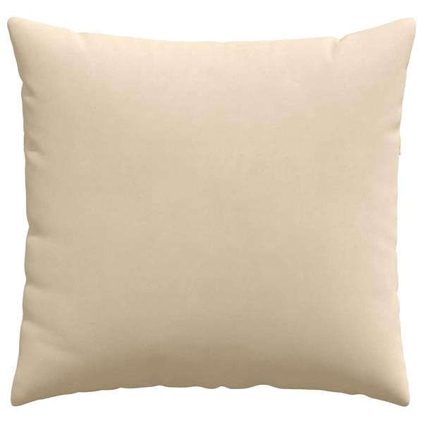 Grote foto vidaxl sofa kussens 2 pcs cr me 45 x 45 cm stof huis en inrichting woningdecoratie
