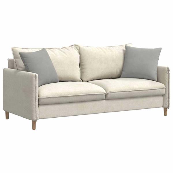 Grote foto vidaxl sofa kussens 2 pcs lichtgrijs 45 x 45 cm stof huis en inrichting woningdecoratie