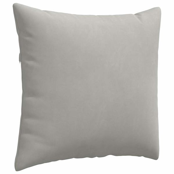 Grote foto vidaxl sofa kussens 2 pcs lichtgrijs 45 x 45 cm stof huis en inrichting woningdecoratie