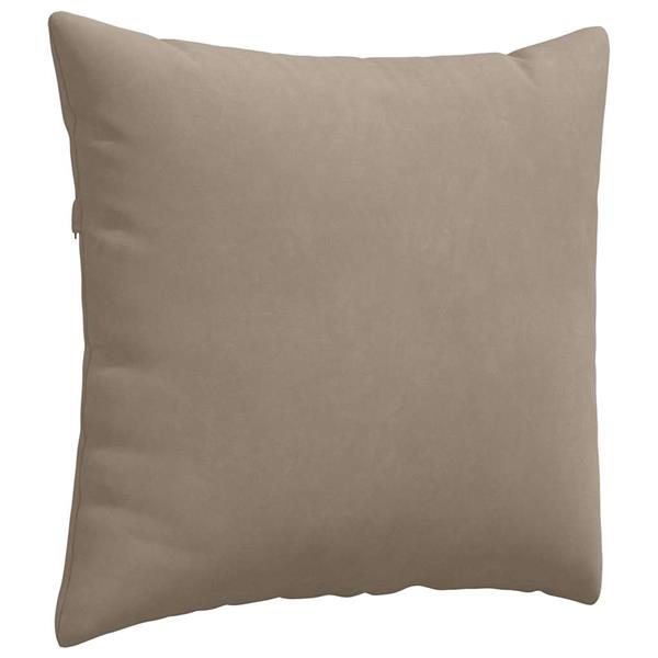 Grote foto vidaxl sofa kussens 2 pcs taupe 45 x 45 cm stof huis en inrichting woningdecoratie