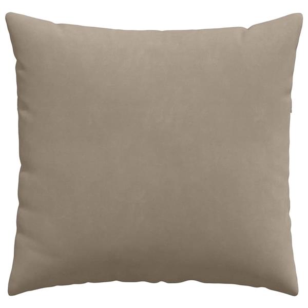 Grote foto vidaxl sofa kussens 2 pcs taupe 45 x 45 cm stof huis en inrichting woningdecoratie