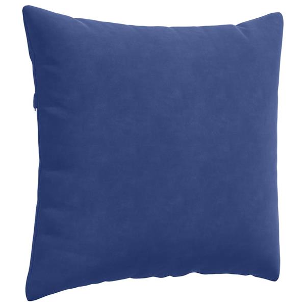 Grote foto vidaxl sofa kussens 2 pcs politieblauw 45 x 45 cm katoen stof huis en inrichting woningdecoratie