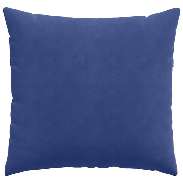 Grote foto vidaxl sofa kussens 2 pcs politieblauw 45 x 45 cm katoen stof huis en inrichting woningdecoratie
