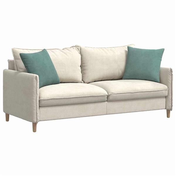 Grote foto vidaxl sofa kussens 2 pcs zeegroen 45 x 45 cm katoen stof huis en inrichting woningdecoratie