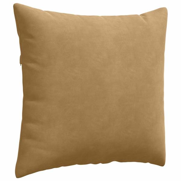 Grote foto vidaxl sofa kussens 2 pcs bruin 45 x 45 cm katoen stof huis en inrichting woningdecoratie