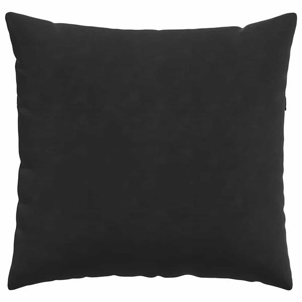 Grote foto vidaxl sofa kussens 2 pcs zwart 45 x 45 cm katoen stof huis en inrichting woningdecoratie
