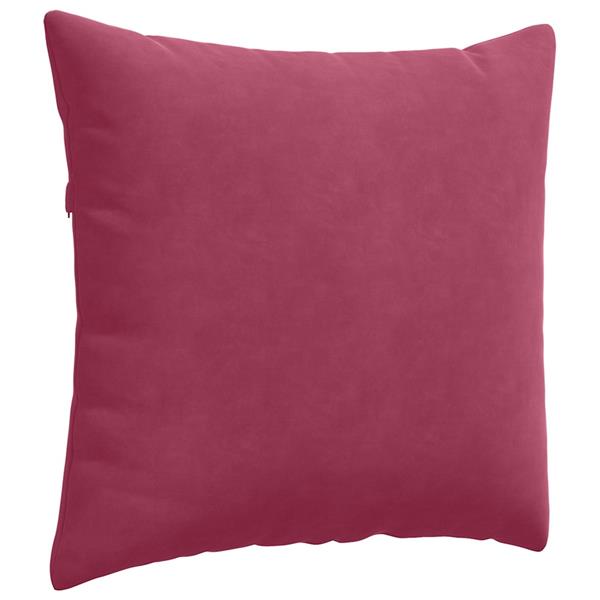 Grote foto vidaxl sofa kussens 2 pcs wijnrood 45 x 45 cm katoen stof huis en inrichting woningdecoratie