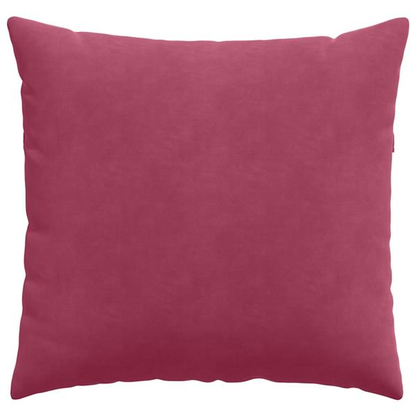 Grote foto vidaxl sofa kussens 2 pcs wijnrood 45 x 45 cm katoen stof huis en inrichting woningdecoratie