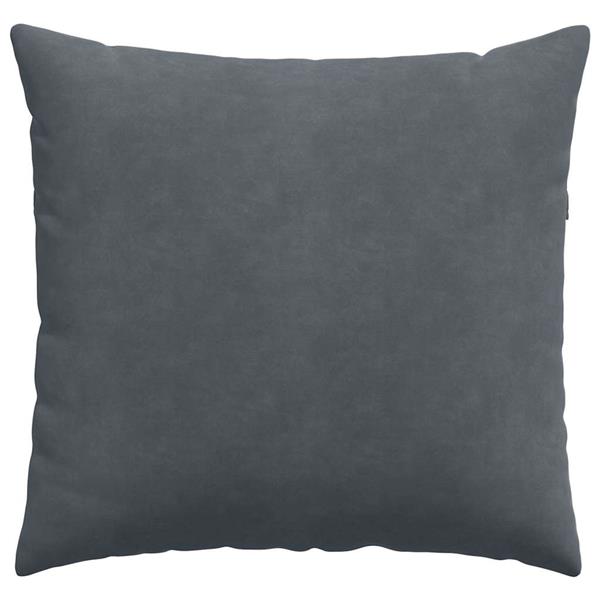 Grote foto vidaxl sofa kussens 2 pcs donkergrijs 45 x 45 cm katoen stof huis en inrichting woningdecoratie