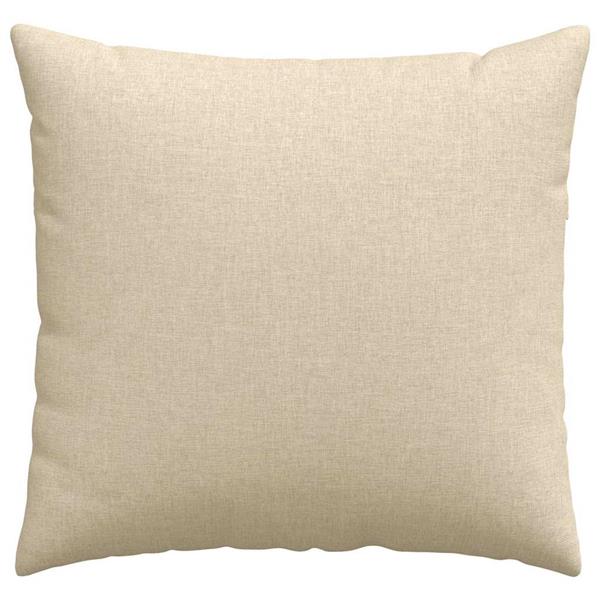 Grote foto vidaxl sofa kussens 2 pcs cr me 45 x 45 cm stof huis en inrichting woningdecoratie