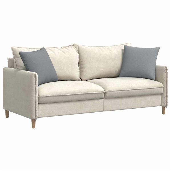 Grote foto vidaxl sofa kussens 2 pcs lichtgrijs 45 x 45 cm stof huis en inrichting woningdecoratie