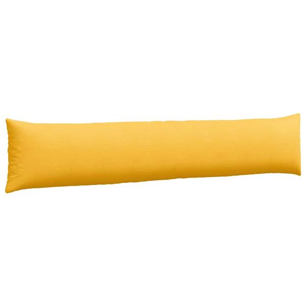 Grote foto vidaxl sofa kussens 2 pcs lichtgeel 200 x 40 cm katoen stof huis en inrichting woningdecoratie