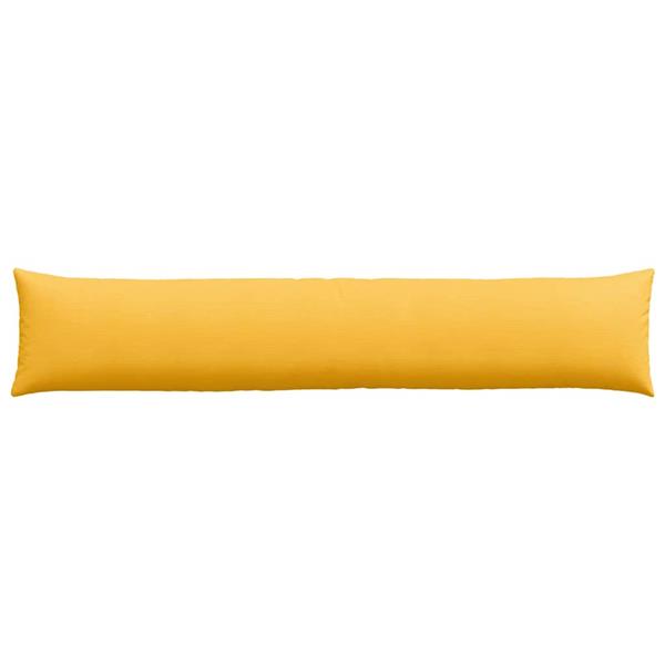 Grote foto vidaxl sofa kussens 2 pcs lichtgeel 200 x 40 cm katoen stof huis en inrichting woningdecoratie