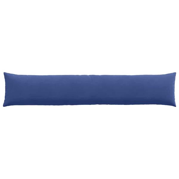 Grote foto vidaxl sofa kussens 2 pcs politieblauw 200 x 40 cm katoen stof huis en inrichting woningdecoratie
