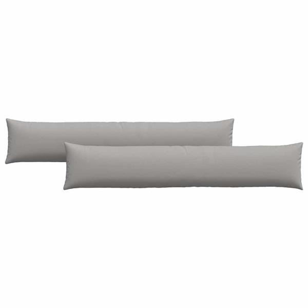 Grote foto vidaxl sofa kussens 2 pcs grijs 200 x 40 cm stof huis en inrichting woningdecoratie