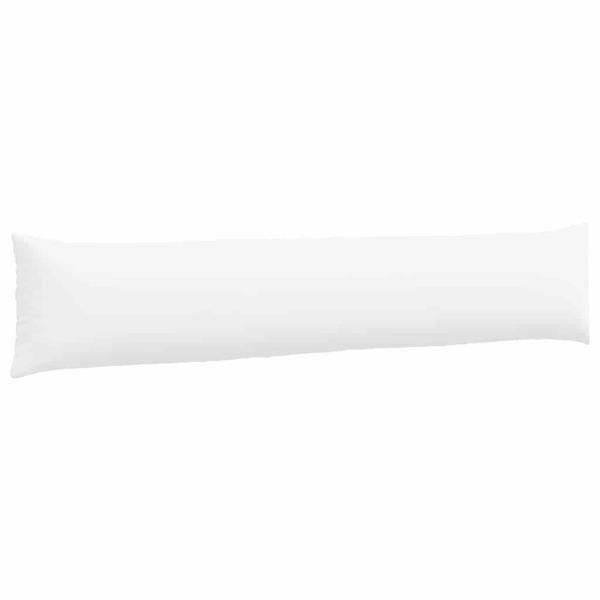 Grote foto vidaxl sofa kussens 2 pcs wit 200 x 40 cm stof huis en inrichting woningdecoratie