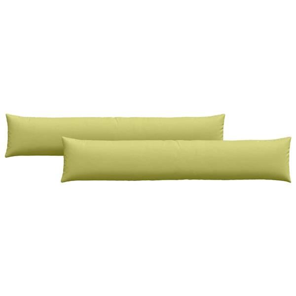 Grote foto vidaxl sofa kussens 2 pcs lichtgroen 200 x 40 cm stof huis en inrichting woningdecoratie