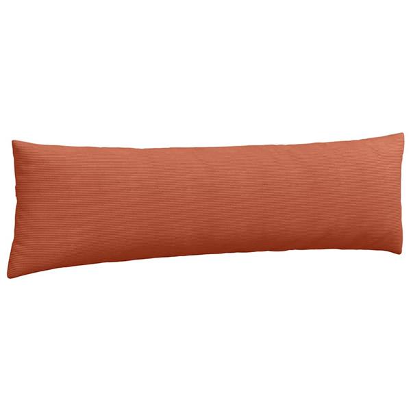 Grote foto vidaxl sofa kussens 2 pcs rood oranje 145 x 40 cm katoen stof huis en inrichting woningdecoratie