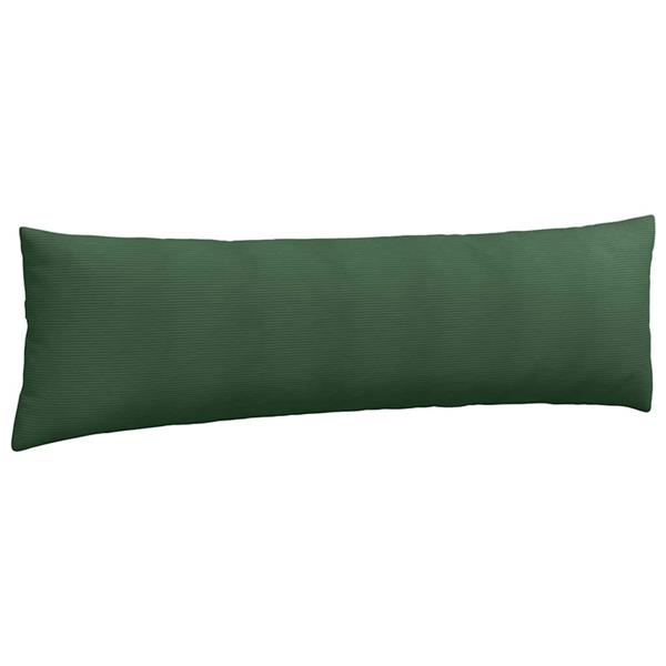 Grote foto vidaxl sofa kussens 2 pcs donkergroen 145 x 40 cm katoen stof huis en inrichting woningdecoratie