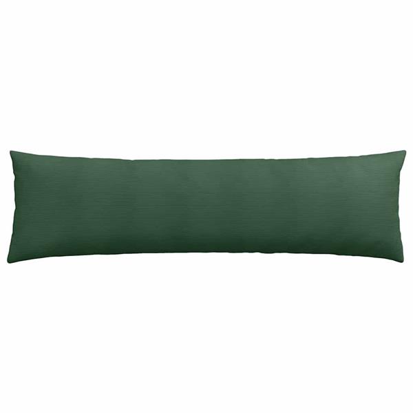 Grote foto vidaxl sofa kussens 2 pcs donkergroen 145 x 40 cm katoen stof huis en inrichting woningdecoratie