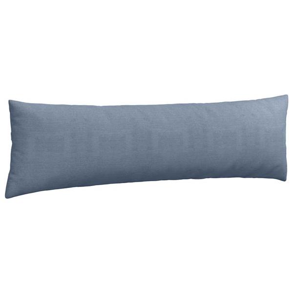 Grote foto vidaxl sofa kussens 2 pcs blauw 145 x 40 cm katoen stof huis en inrichting woningdecoratie