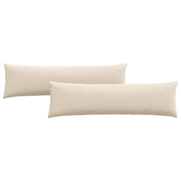 Grote foto vidaxl sofa kussens 2 pcs beige 145 x 40 cm stof huis en inrichting woningdecoratie
