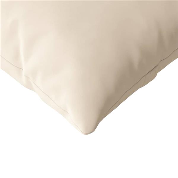 Grote foto vidaxl sofa kussens 2 pcs beige 145 x 40 cm stof huis en inrichting woningdecoratie