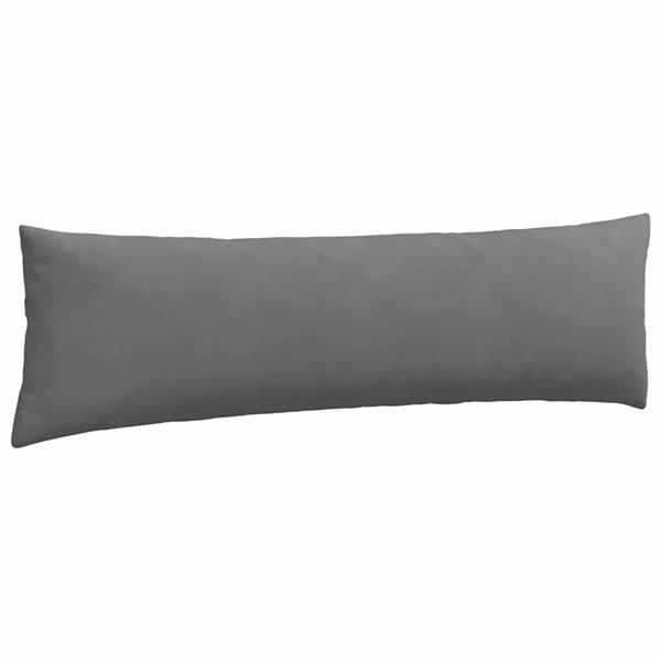 Grote foto vidaxl sofa kussens 2 pcs donkergrijs 145 x 40 cm stof huis en inrichting woningdecoratie