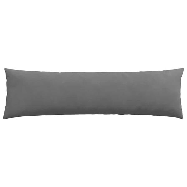 Grote foto vidaxl sofa kussens 2 pcs donkergrijs 145 x 40 cm stof huis en inrichting woningdecoratie