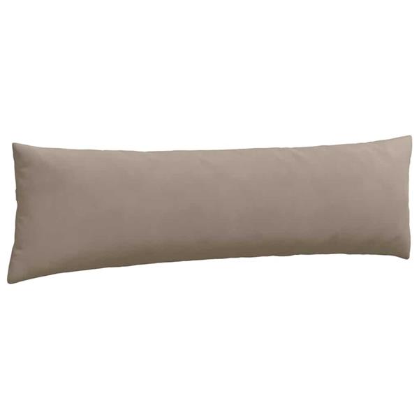 Grote foto vidaxl sofa kussens 2 pcs taupe 145 x 40 cm stof huis en inrichting woningdecoratie