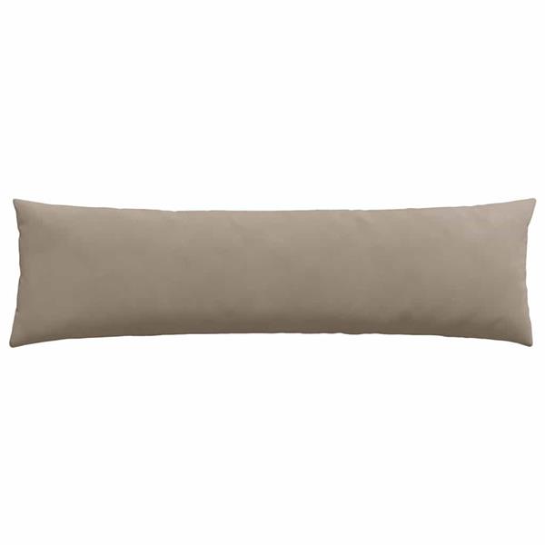 Grote foto vidaxl sofa kussens 2 pcs taupe 145 x 40 cm stof huis en inrichting woningdecoratie