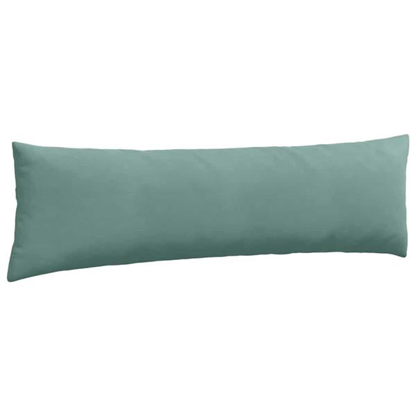 Grote foto vidaxl sofa kussens 2 pcs zeegroen 145 x 40 cm katoen stof huis en inrichting woningdecoratie