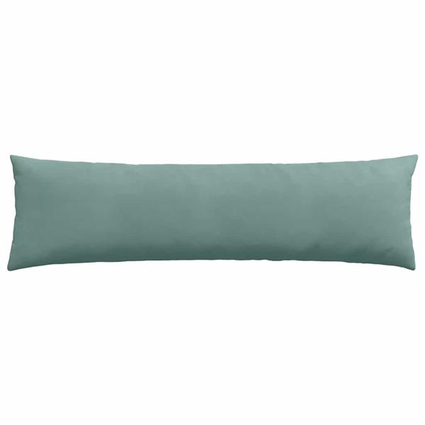 Grote foto vidaxl sofa kussens 2 pcs zeegroen 145 x 40 cm katoen stof huis en inrichting woningdecoratie