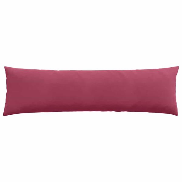 Grote foto vidaxl sofa kussens 2 pcs wijnrood 145 x 40 cm katoen stof huis en inrichting woningdecoratie