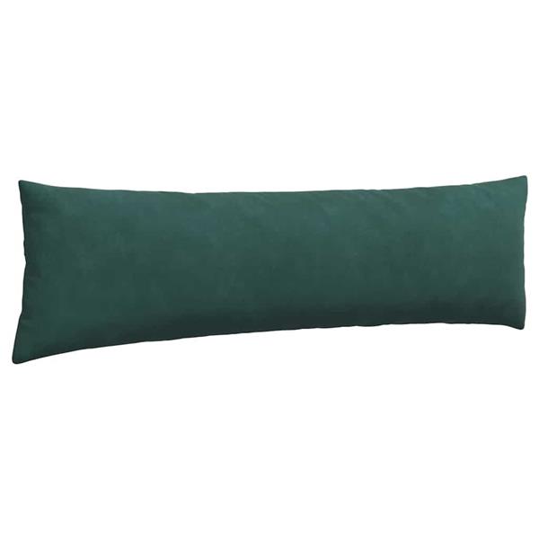 Grote foto vidaxl sofa kussens 2 pcs donkergroen 145 x 40 cm katoen stof huis en inrichting woningdecoratie