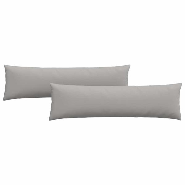 Grote foto vidaxl sofa kussens 2 pcs grijs 145 x 40 cm stof huis en inrichting woningdecoratie