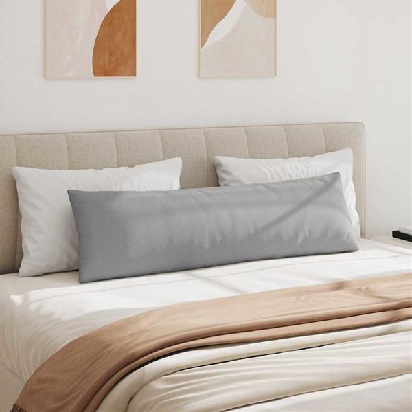 Grote foto vidaxl sofa kussens 2 pcs grijs 145 x 40 cm stof huis en inrichting woningdecoratie
