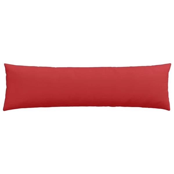 Grote foto vidaxl sofa kussens 2 pcs rood 145 x 40 cm stof huis en inrichting woningdecoratie