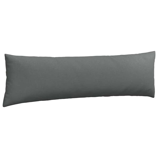 Grote foto vidaxl sofa kussens 2 pcs donkergrijs 145 x 40 cm stof huis en inrichting woningdecoratie
