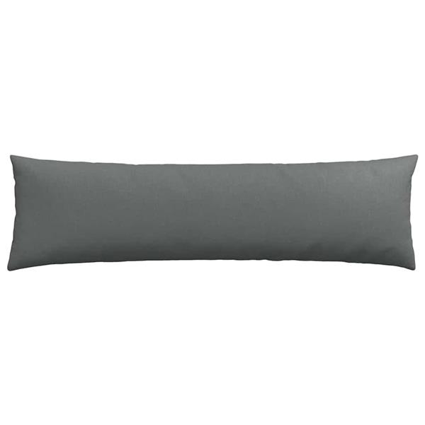 Grote foto vidaxl sofa kussens 2 pcs donkergrijs 145 x 40 cm stof huis en inrichting woningdecoratie